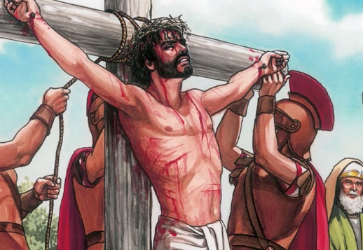 Иисус умирает на кресте - часть 2